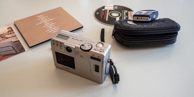 Canon PowerShot A50, eine Digicam aus dem letzten Jahrtausend