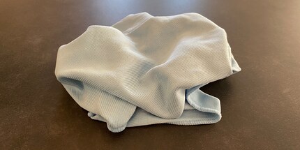 The holy grail of cleanliness: the microfibre cloth.