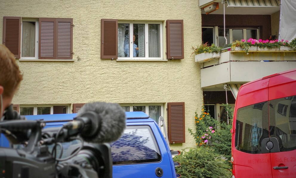 Talers Schauspieler beäugt das Treiben in der Beckhammer.