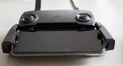 The Mavic Mini remote control