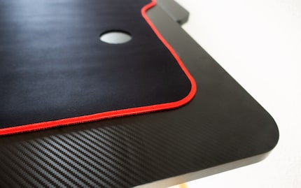 A perfectly fitting giant mouse mat.