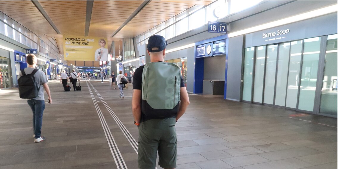 Den Evoc Commuter nehme ich gerne Huckepack