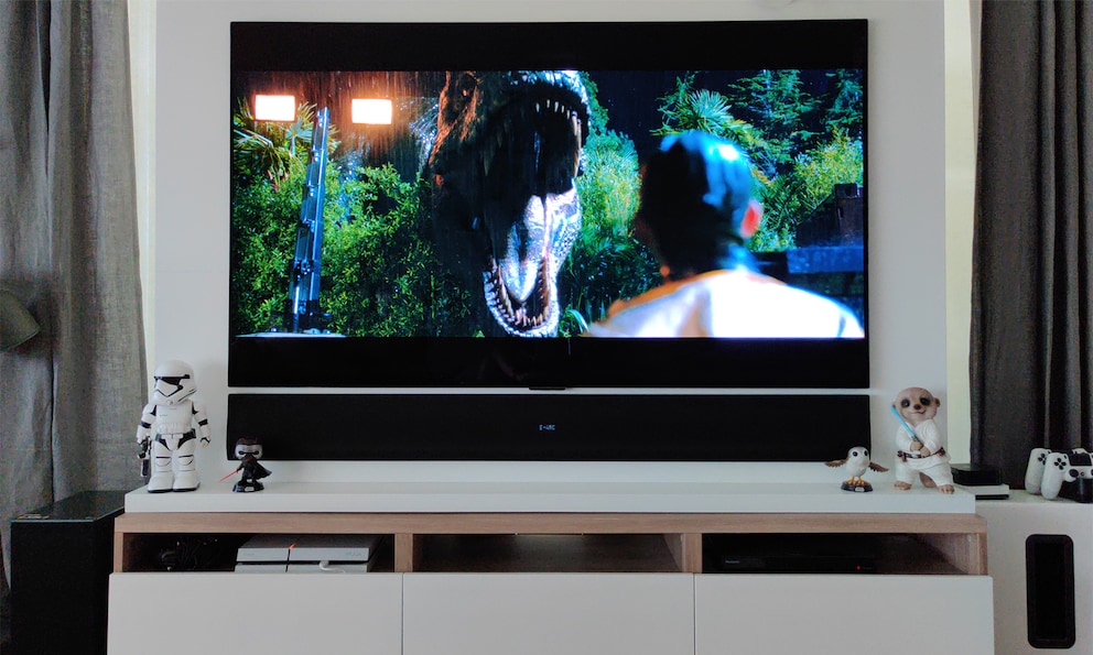 T-Rex-Szene aus «Jurassic World: Fallen Kingdom»