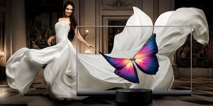 Yeah yeah yeah, nice. As is the TV. Not the dress. Creepy...