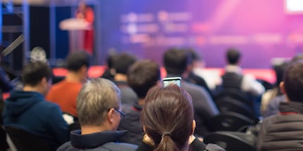 Interact with like-minded people at Bitcoin events.