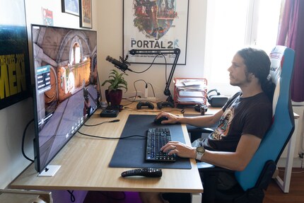 A large desk is definitely recommended.