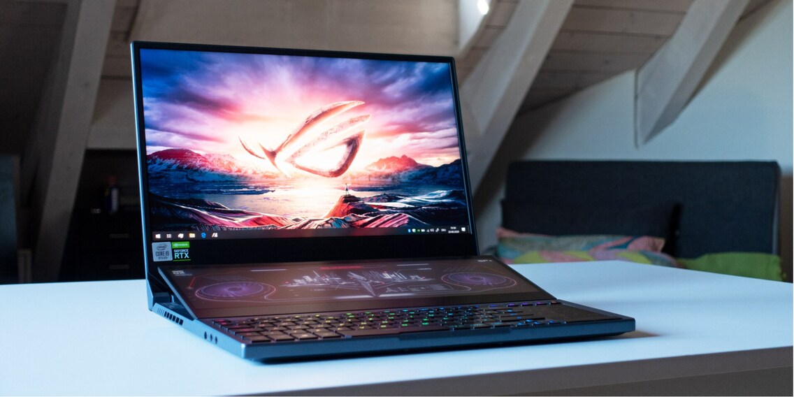 Teurer Blickfang mit Super-Ausstattung: Asus ROG Zephyrus Duo 15 im Test