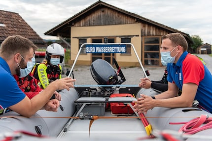 Dario Rodi (left) left), Daniela Lippuner and Joël Rodi