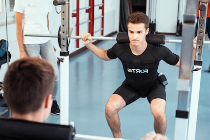 Yannick will be training with the suit...
