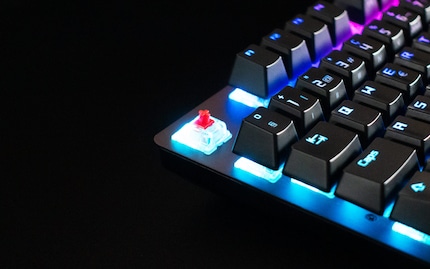Red Cherry MX RGB switch.