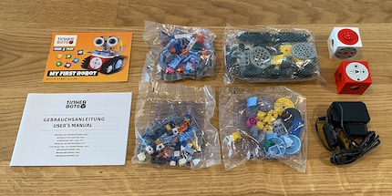 You'll find everything you need for your first robot in this box.