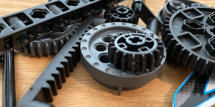 Sharp plastic edges: just like LEGO bricks.