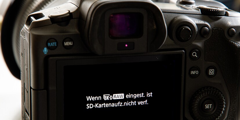 Die Canon EOS R5 kann 8K, aber ich nicht