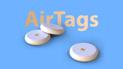 Ein Render der theoretischen AirTags