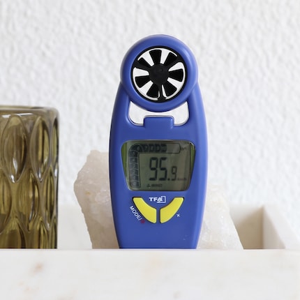 Maximale Windgeschwindigkeit beim Supersonic: 95,9 km/h