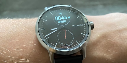 Los geht's: zahlreiche Sportarten sind auf der ScanWatch vertreten.