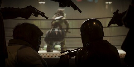 He takes on the wrong Mandalorian.