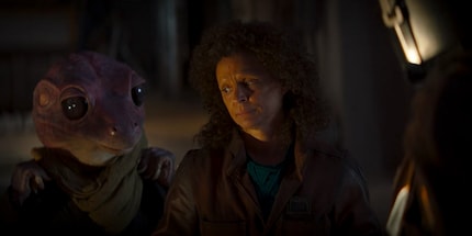 Die Froschkönigin in «Star Wars»… oder so.