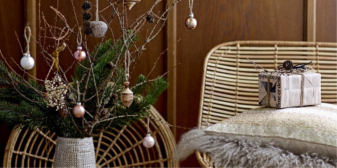 Weihnachtsbaum-Alternativen, die Platzprobleme lösen