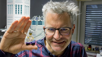 Andreas Reikowski in seinem Atelier (Foto: privat).