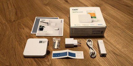 Im Starter Kit ist alles dabei, was du zum Aufrüsten deines Thermostaten brauchst.