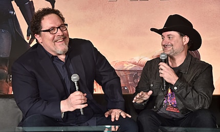 Jon Favreau and Dave Filoni, the masterminds behind «The Mandalorian».