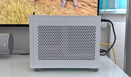 Die Temperatur des CPU sinkt deutlich, wenn der PC im Freien steht.