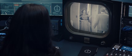 Nice detail: you can see the series on a matching tube-screen TV, depending on the era in which it’s set.