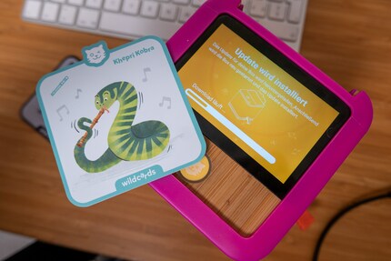 In der Warteschlange: Updaten, hochladen, runterladen.