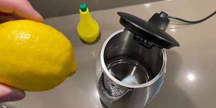 Die Kraft der Zitronensäure macht fast jeder Kalkablagerung den Garaus.