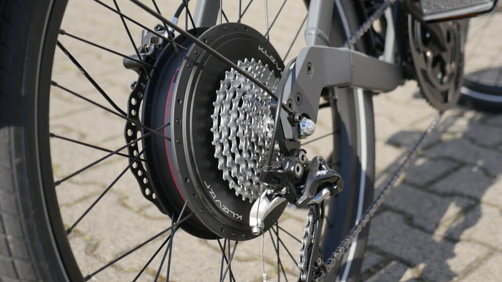 Schub von hinten: Der Hinterradnabenmotor ist bei schnellen S-Pedelecs beliebt.