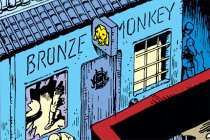 Die Bronze Monkey im Comic
