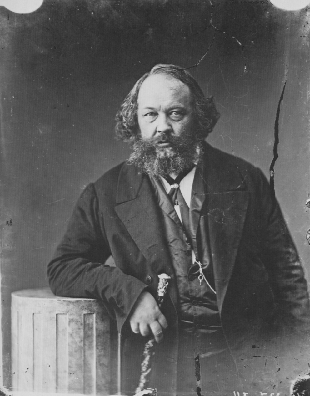 Michail Alexandrowitsch Bakunin, russischer Anarchist.