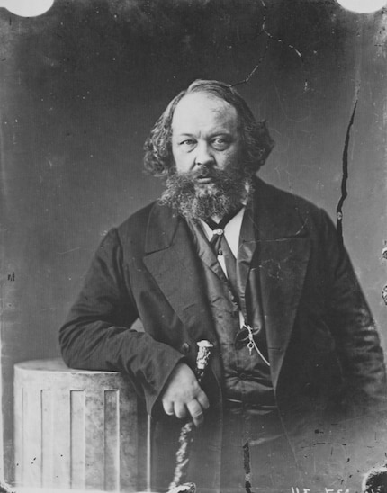 Michail Alexandrowitsch Bakunin, russischer Anarchist.
