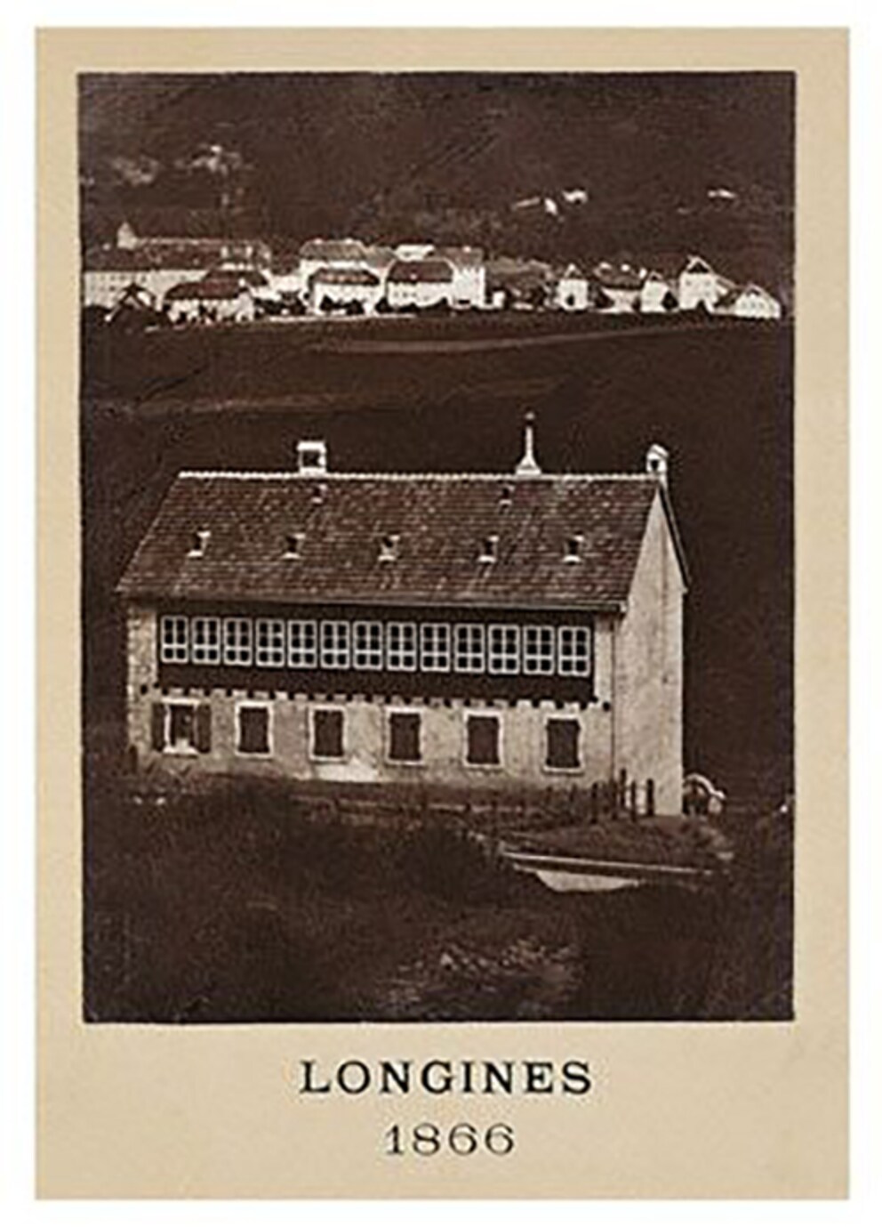 Die Longines-Manufaktur am Schüss-Ufer.
