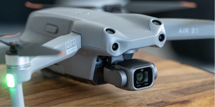Die DJI Air 2S hat einen 1-Zoll-Sensor