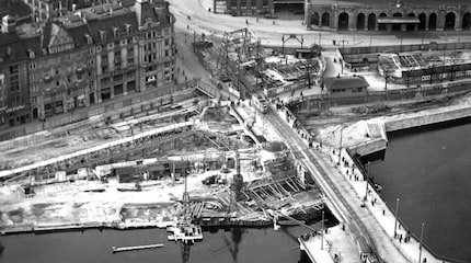 Flugaufnahme vom 17. März 1952.