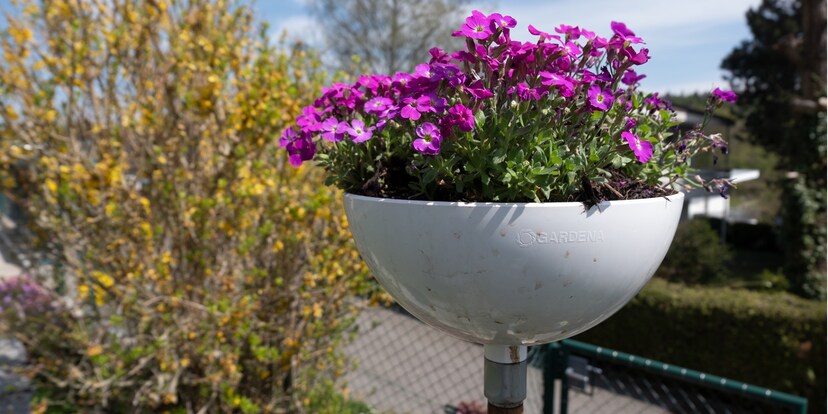 Gardena ClickUp: Vom Vogelhaus zum Blumentopf in vier Sekunden