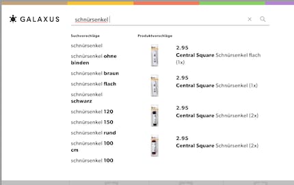 A search gives it away: not round («rund») nor brown («braun»), but shoelaces «without tying» («ohne binden»).