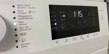 Deine Waschmaschine entscheidet mit, wie lange die Polsterreinigung dauert.