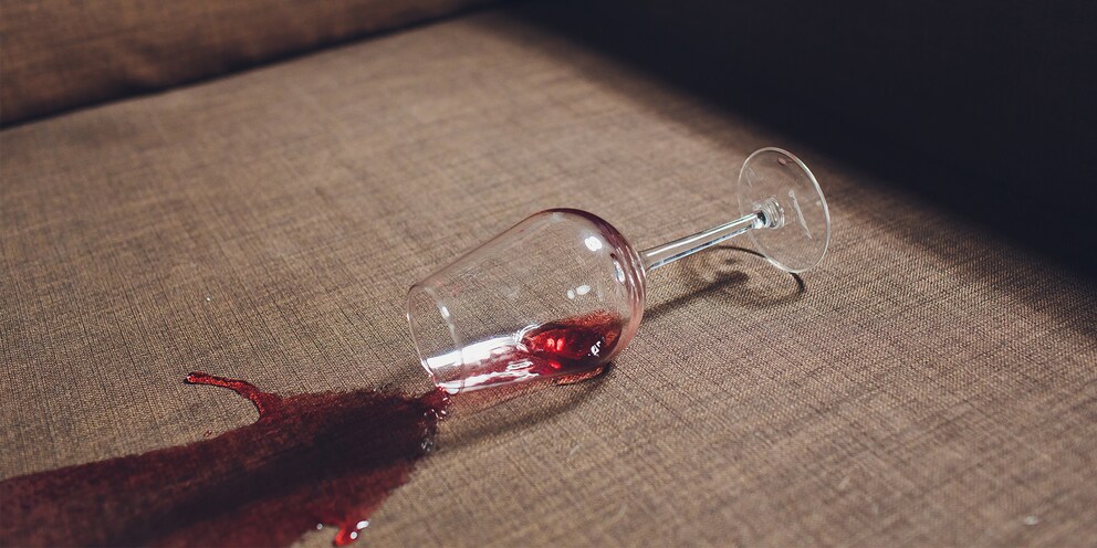 Rotwein, der Endgegner unter allen Flecken.