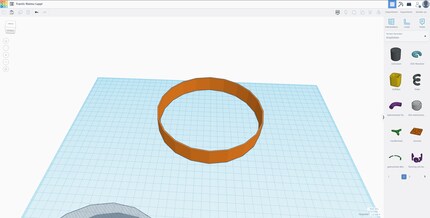 Der fertige Ring.