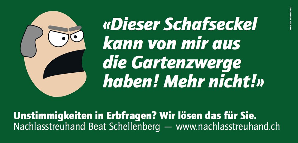 Sowas ist möglich, wenn Kunden Mut haben.