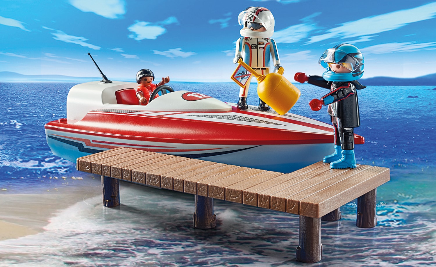 Playmobil speedboat with underwater motor new arrivals