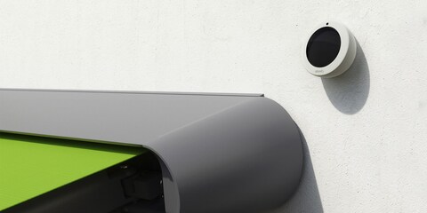 Der Umgebungssensor kann verbundene Produkte auf Licht und Dunkelheit reagieren lassen. Bildquelle: awningsouth.co.uk/