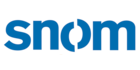 Logo of the Snom brand