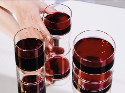 Delicate matter: a glass as big as a cereal bowl. Image: Alex Viert