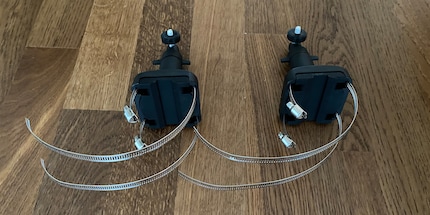 Unfortunately, the mounts for the wind and rain sensors must be purchased separately.