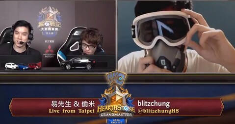 Blitzchung am Hearthstone Grandmasters. Bild: Blizzard