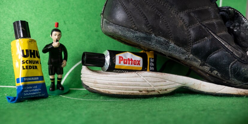 Teilsohlenabriss bei Pattex – 1:0 für Uhu